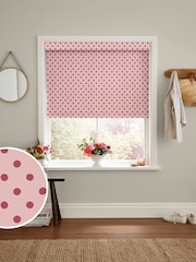 Cath Kidston Pink Button Spot Made to Measure Roller Blind - Image 1 of 6