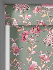 Cath Kidston Sage Green Friendship Gardens Made to Measure Roller Blind - Image 3 of 6