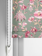 Cath Kidston Sage Green Friendship Gardens Made to Measure Roller Blind - Image 4 of 6