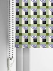 Cath Kidston Green Cath Check Made to Measure Roller Blind - Image 4 of 6