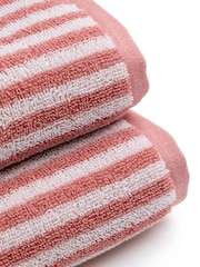 Christy Rose Portobello Stripe Cotton Towel - Image 5 of 5
