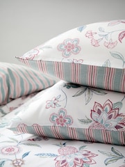 Christy Blue Kew Cotton Sateen Pillowcase Pair - Image 1 of 3