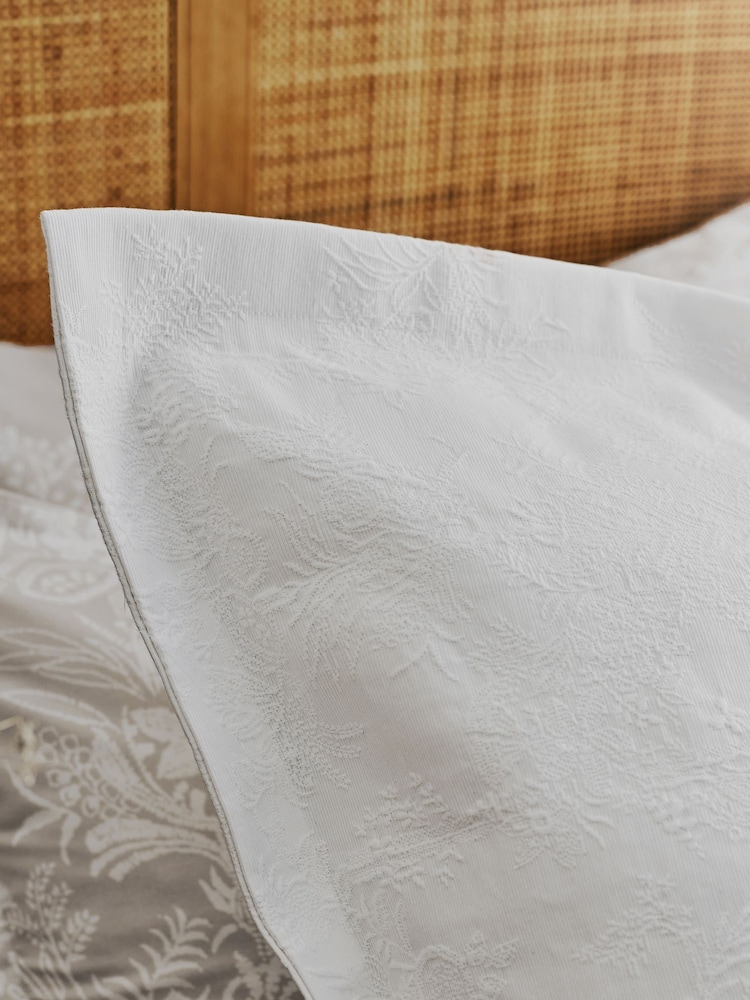 Christy Beige Beatrice Mattelasse Cushion Sham - Image 2 of 3 Christy Beige Beatrice Mattelasse Cushion Sham - Image 2 of 3