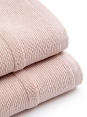 Christy Rose Highgate Turkish Cotton Ribbed Towel - Image 4 of 4