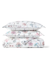 Christy Pink Tropical Floral Duvet Cover & Pillowcase Set - Image 2 of 5