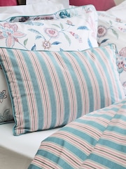 Christy Blue Kew Boudoir Reversible Filled Cushion - Image 1 of 4