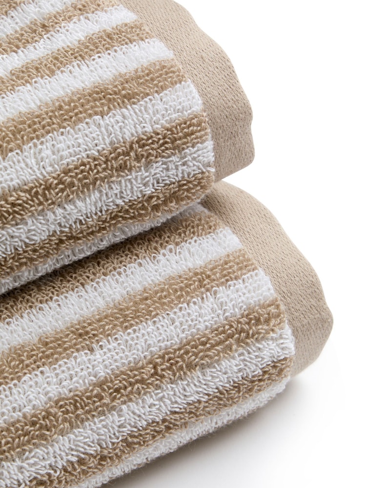 Christy Birch Portobello Stripe Cotton Towel - Image 5 of 5 Christy Birch Portobello Stripe Cotton Towel - Image 5 of 5
