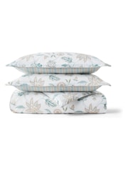 Christy Aqua Kew Cotton Sateen Duvet Cover & Pillowcase Set - Image 5 of 5