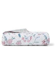 Christy Blue Kew Reversible Bedspread Cotton Coverlet - Image 2 of 4