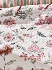Christy Blue Kew Reversible Bedspread Cotton Coverlet - Image 3 of 4