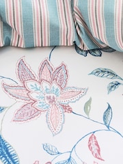 Christy Blue Kew Cotton Sateen Duvet Cover & Pillowcase Set - Image 4 of 5