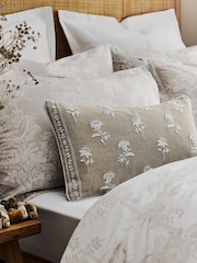 Christy Beige Beatrice Boudoir Mattelasse Filled Cushion - Image 1 of 4