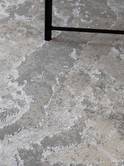 THE RUG EDIT Grey Ritz Marble Rug - Image 2 of 9