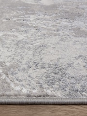 THE RUG EDIT Grey Ritz Marble Rug - Image 3 of 9