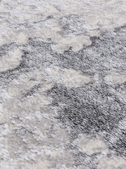 THE RUG EDIT Grey Ritz Marble Rug - Image 4 of 9