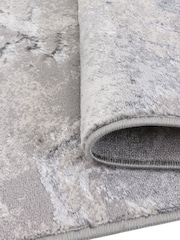 THE RUG EDIT Grey Ritz Marble Rug - Image 5 of 9