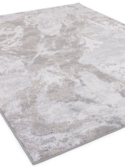 THE RUG EDIT Grey Ritz Marble Rug - Image 7 of 9