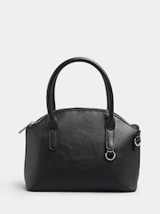 Yours Curve Black Contrast Strap Cross Body Bag - Image 1 of 4