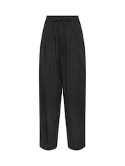 Noir - Pantalons Long Tall Sally Coupe ballon en coton - Image 5 de 6