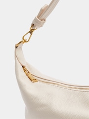 Yours Curve Cream Faux Leather Slouched Shoulder Bag - Image 3 of 4