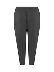 Yours Curve Grey Wide Leg Seam Joggers - Image 6 of 6