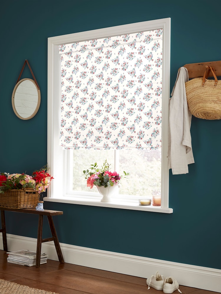 Cath Kidston Cream Clifton Floral Made to Measure 100% Cotton Roman Blind - Image 2 of 6