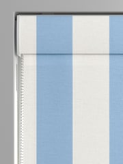 Cath Kidston Blue Canopy Stripe Made to Measure 100% Cotton Roman Blind - Image 3 of 6