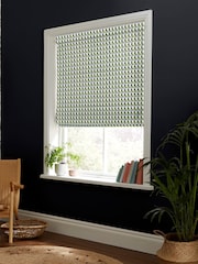 Cath Kidston Green Check Made to Measure 100% Cotton Roman Blind - Image 2 of 6