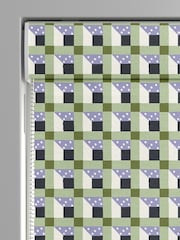 Cath Kidston Green Check Made to Measure 100% Cotton Roman Blind - Image 3 of 6