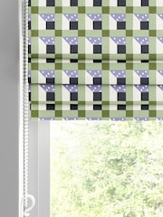 Cath Kidston Green Check Made to Measure 100% Cotton Roman Blind - Image 4 of 6