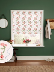 Cath Kidston Rose Pink Flutter Made to Measure 100% Cotton Roman Blind - Image 1 of 6