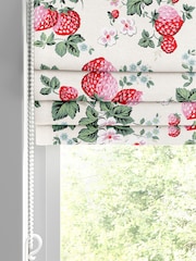 Cath Kidston Pink Strawberries Print Made to Measure 100% Cotton Roman Blind - Image 2 of 6