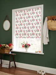 Cath Kidston Pink Strawberries Print Made to Measure 100% Cotton Roman Blind - Image 5 of 6