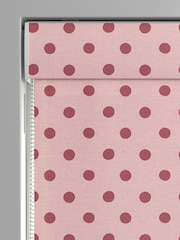 Cath Kidston Pink Button Spot Made to Measure 100% Cotton Roman Blind - Image 3 of 6