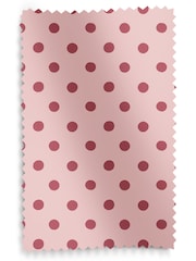 Cath Kidston Pink Button Spot Made to Measure 100% Cotton Roman Blind - Image 5 of 6