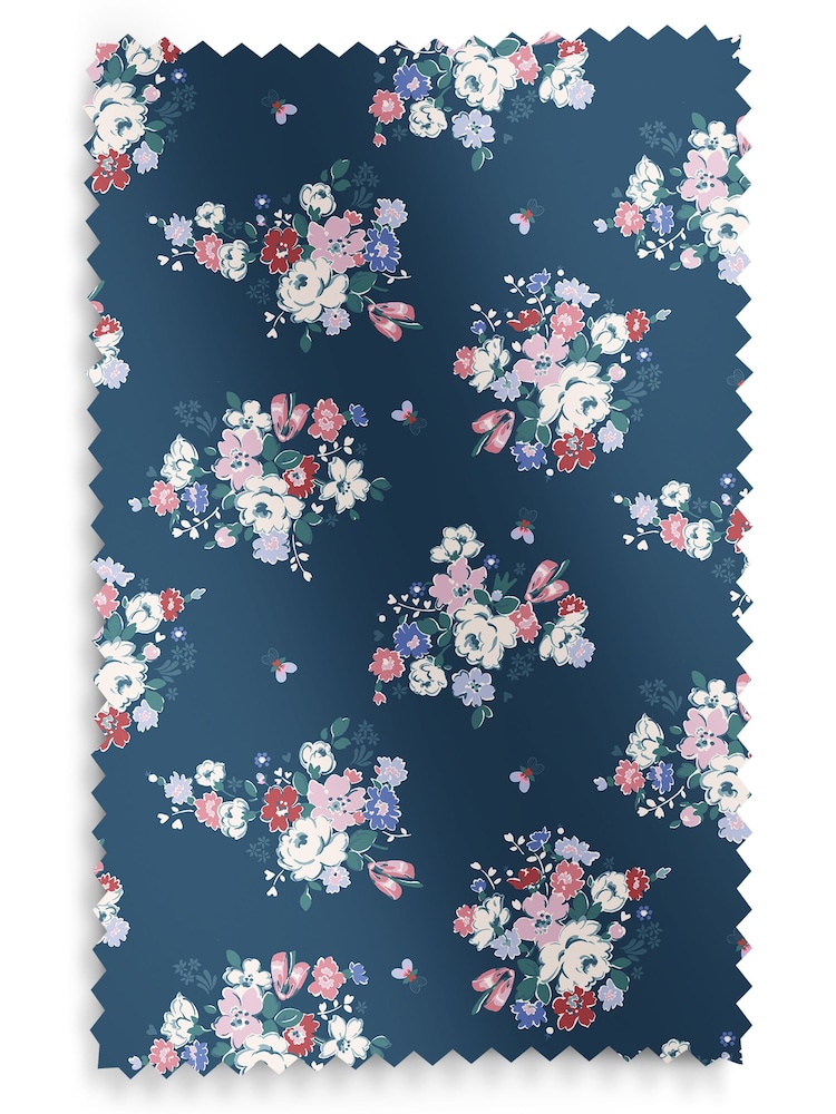 Cath Kidston Blue Clifton Floral Made to Measure 100% Cotton Roman Blind - Image 6 of 6
