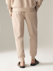 Stone Neutral Supersoft Rib Joggers - Image 2 of 6