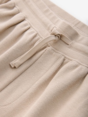 Stone Neutral Supersoft Rib Joggers - Image 5 of 6
