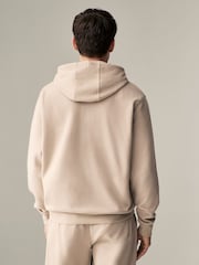 Stone Neutral Supersoft Rib Hoodie - Image 5 of 8