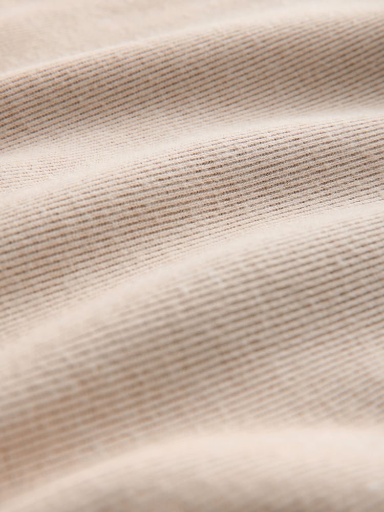 Stone Neutral Supersoft Rib Hoodie - Image 8 of 8