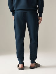 Navy Blue French Rib Joggers - Image 2 of 7