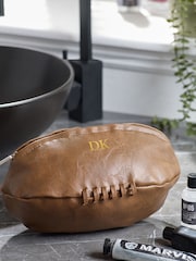 Personalised Rugby Shape Washbag - Image 1 of 4