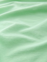 أخضر مائي - V-Neck Cap Sleeve T-Shirt - صورة 7 من 8