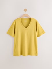 Floral/Pink/Green/Yellow/Grey/White/Black Modal Slouch T-Shirts 7 Pack - Image 10 of 14