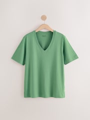 Floral/Pink/Green/Yellow/Grey/White/Black Modal Slouch T-Shirts 7 Pack - Image 7 of 14