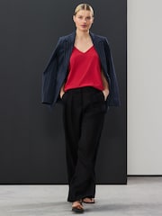 Red Modal Slouch Vest - Image 2 of 4