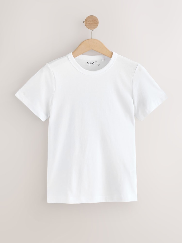 Couleurs multicolores vives - Lot 100t-shirts essentiels à manches courtes 7 % coton - Image 4 of 9
