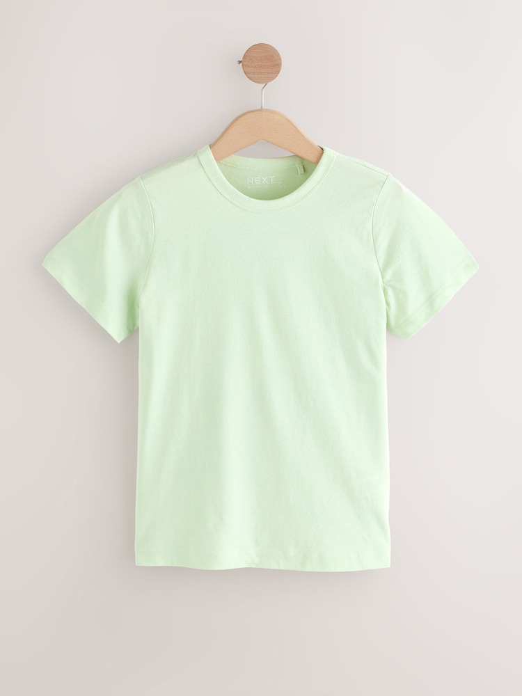Couleurs multicolores vives - Lot 100t-shirts essentiels à manches courtes 7 % coton - Image 5 of 9