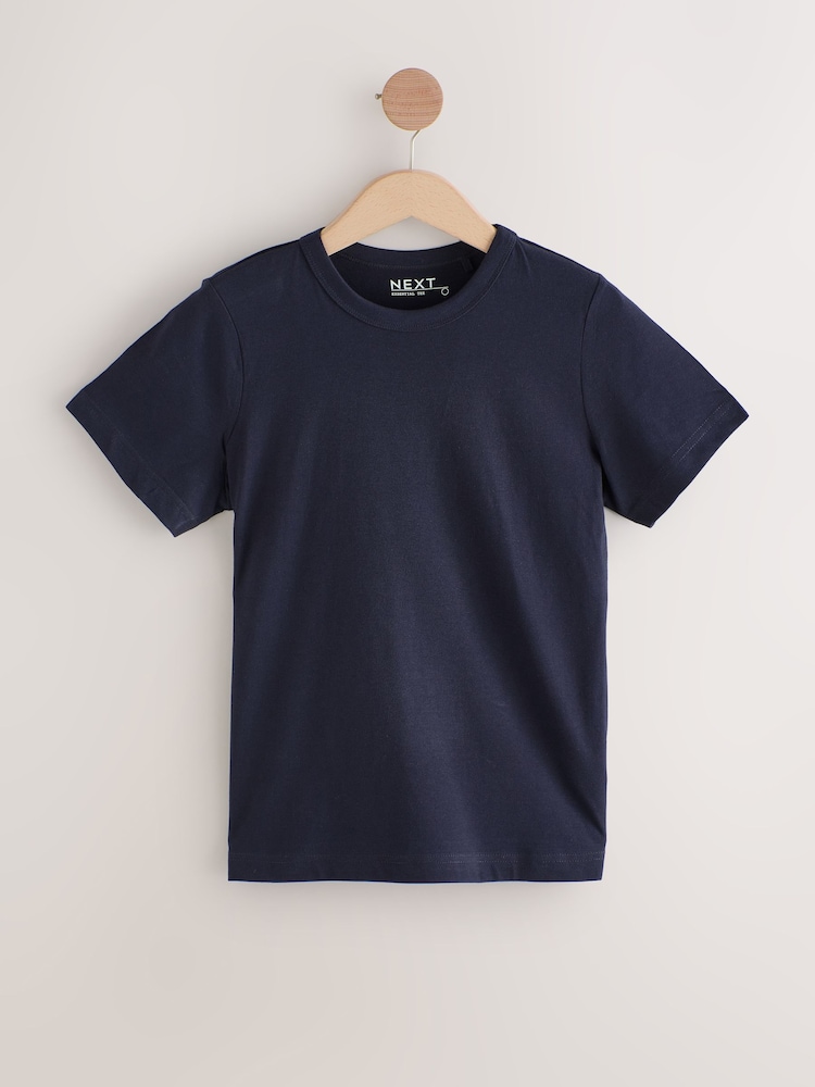 Couleurs multicolores vives - Lot 100t-shirts essentiels à manches courtes 7 % coton - Image 7 of 9