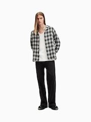 AllSaints White Underground Long Sleeve Shirt - Image 2 of 7